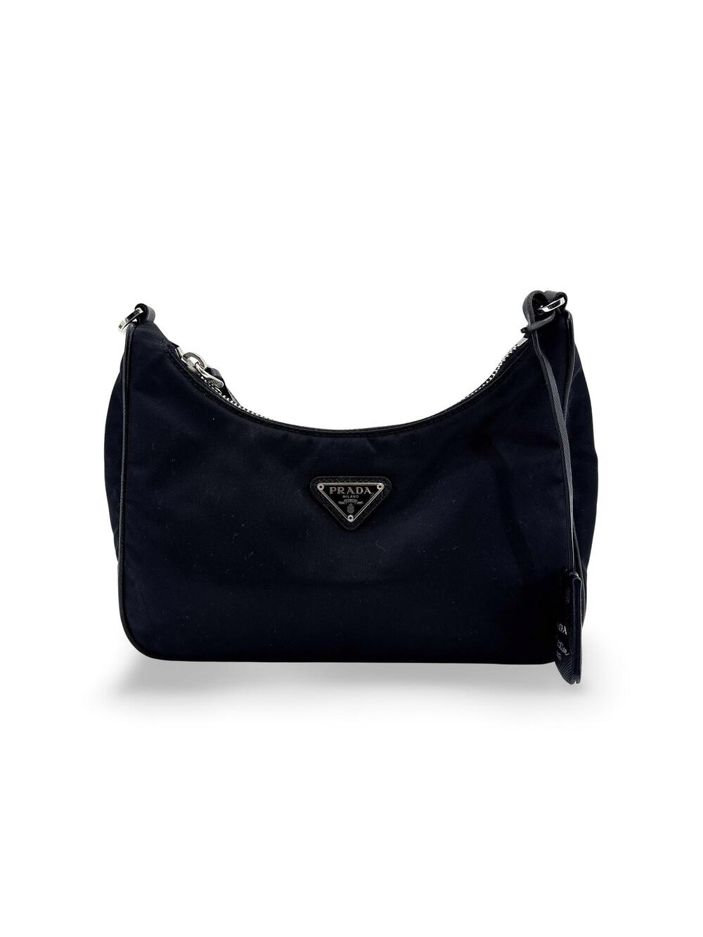Prada Re-Edition Nylon Mini Bag Black #358069F96B
